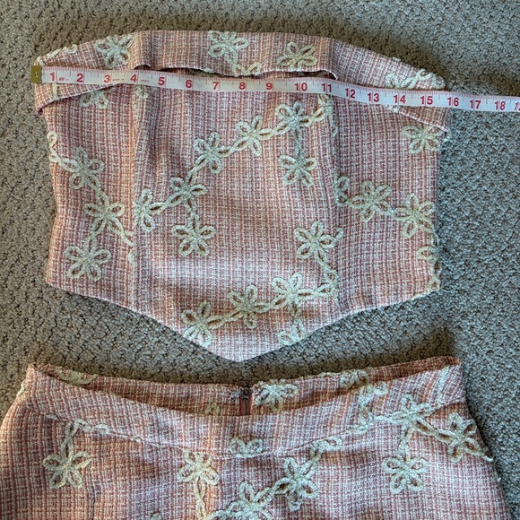 More To Come Doer Kirt Set pink floral Small - Picture 12 of 16